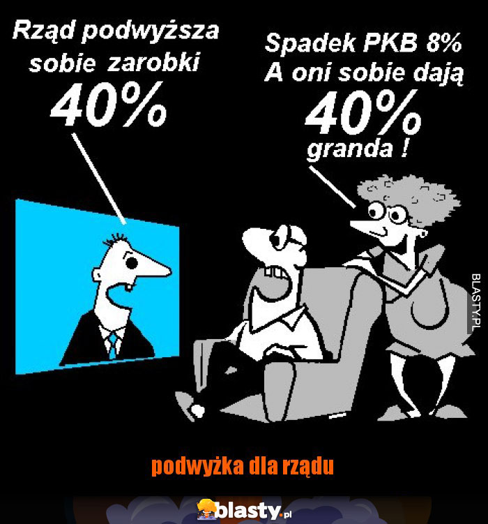 podwyżka dla rządu podwyżka dla rządu