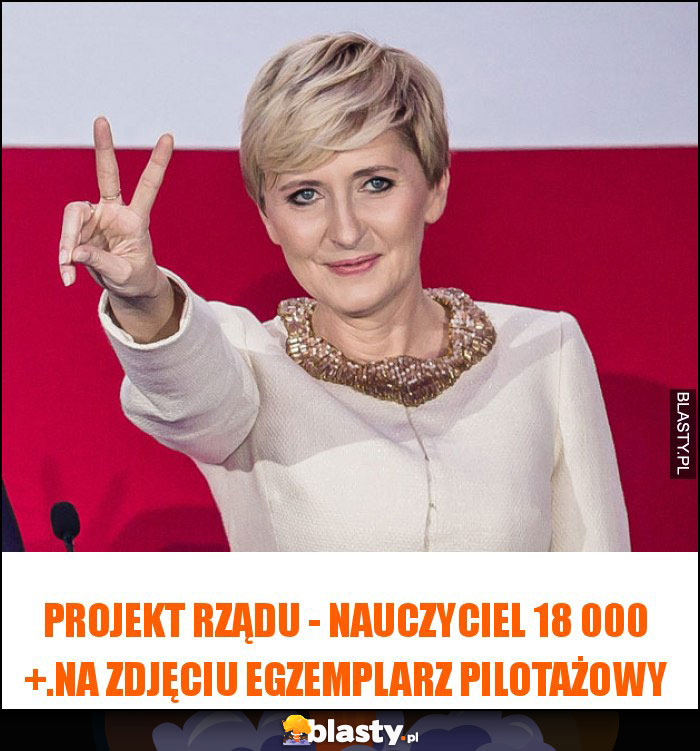 Projekt rządu - NAUCZYCIEL 18 000 +.NA ZDJĘCIU EGZEMPLARZ PILOTAŻOWY Projekt rządu - NAUCZYCIEL 18 000 +.NA ZDJĘCIU EGZEMPLARZ PILOTAŻOWY
