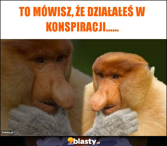 To mówisz, że działałeś w konspiracji...... To mówisz, że działałeś w konspiracji......