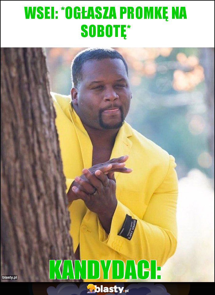 WSEI: *ogłasza promkę na sobotę* WSEI: *ogłasza promkę na sobotę*
