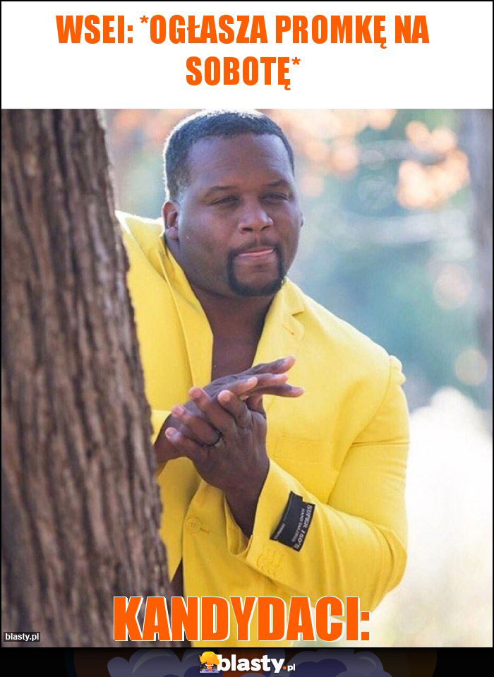 WSEI: *ogłasza promkę na sobotę* WSEI: *ogłasza promkę na sobotę*