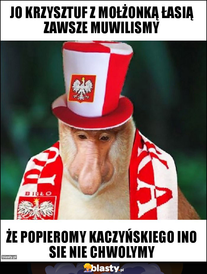 Jo Krzysztuf z mołżonką Łasią zawsze muwilismy Jo Krzysztuf z mołżonką Łasią zawsze muwilismy