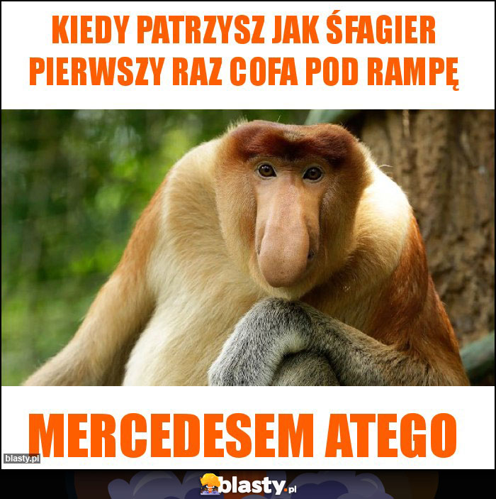 Kiedy patrzysz jak śfagier pierwszy raz cofa pod rampę Kiedy patrzysz jak śfagier pierwszy raz cofa pod rampę