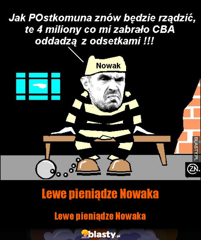 Lewe pieniądze Nowaka Lewe pieniądze Nowaka