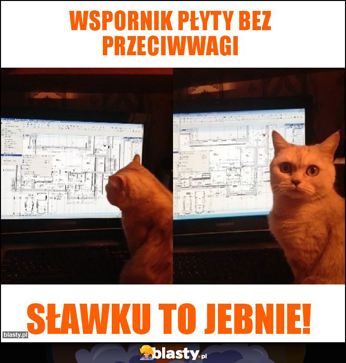 Wspornik płyty bez przeciwwagi Wspornik płyty bez przeciwwagi
