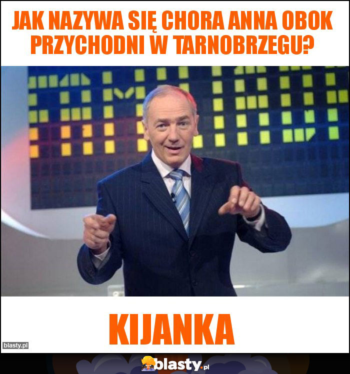 jak nazywa się chora anna obok przychodni w tarnobrzegu? jak nazywa się chora anna obok przychodni w tarnobrzegu?