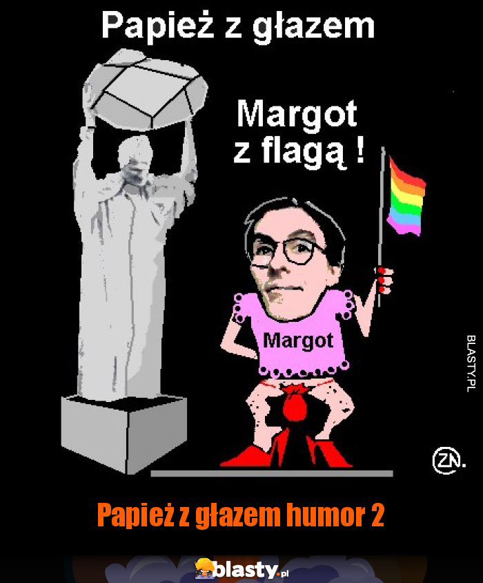 Papież z głazem humor 2 Papież z głazem humor 2