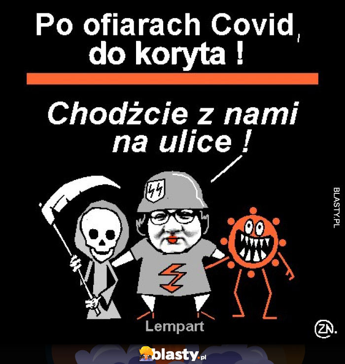 Covid strajk kobiet satyra Covid strajk kobiet satyra