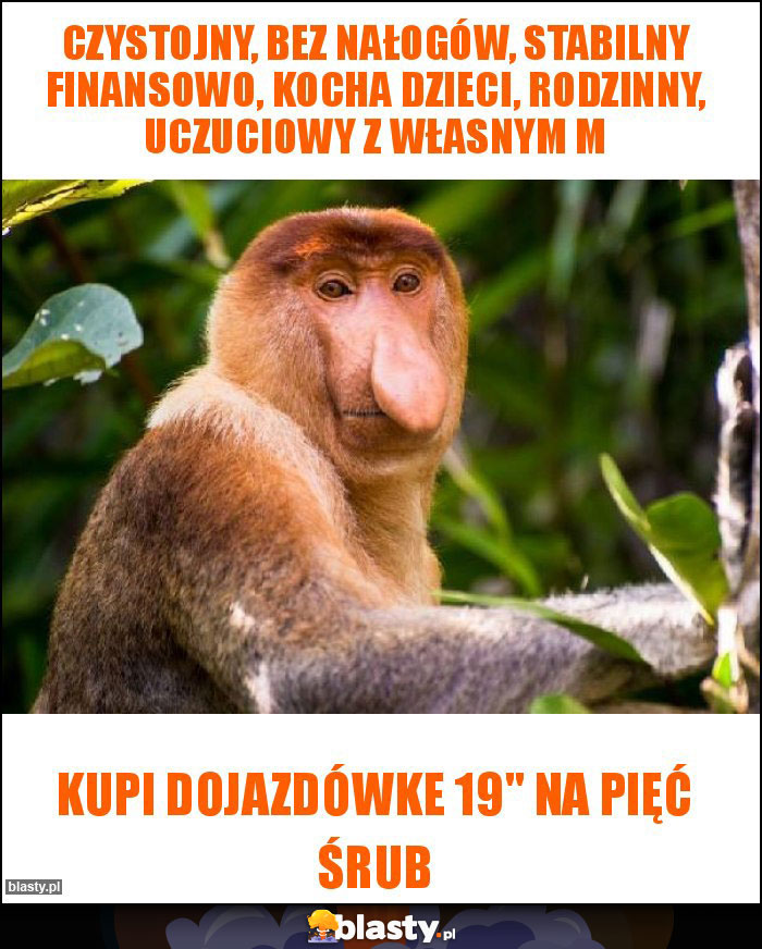 czystojny, bez nałogów, stabilny finansowo, kocha dzieci, rodzinny, uczuciowy z własnym M czystojny, bez nałogów, stabilny finansowo, kocha dzieci, rodzinny, uczuciowy z własnym M