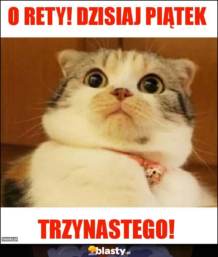 o rety! dzisiaj piątek o rety! dzisiaj piątek