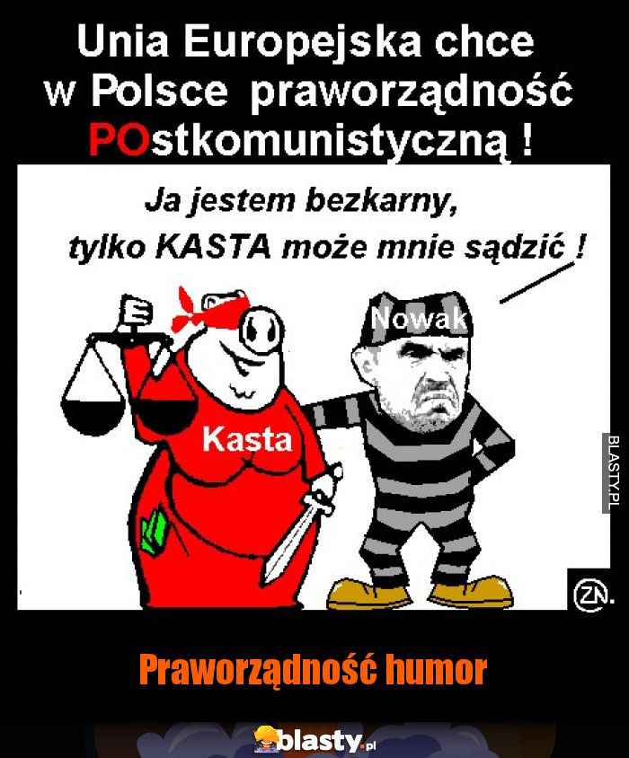 Praworządność humor Praworządność humor
