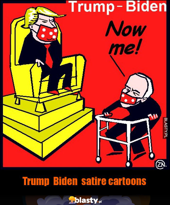 Trump Biden satire cartoons Trump Biden satire cartoons