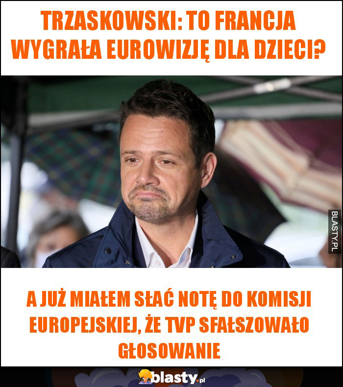 TRZASKOWSKI: To Francja wygrała Eurowizję dla dzieci? TRZASKOWSKI: To Francja wygrała Eurowizję dla dzieci?