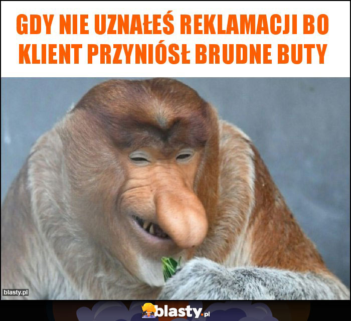 Gdy nie uznałeś reklamacji bo klient przyniósł brudne buty Gdy nie uznałeś reklamacji bo klient przyniósł brudne buty