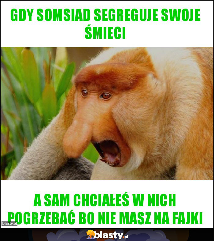 gdy somsiad segreguje swoje śmieci gdy somsiad segreguje swoje śmieci