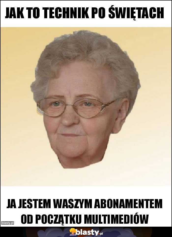 Jak to technik po świętach