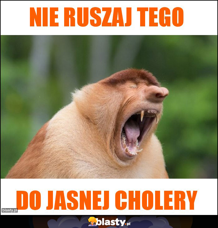 Nie ruszaj tego Nie ruszaj tego