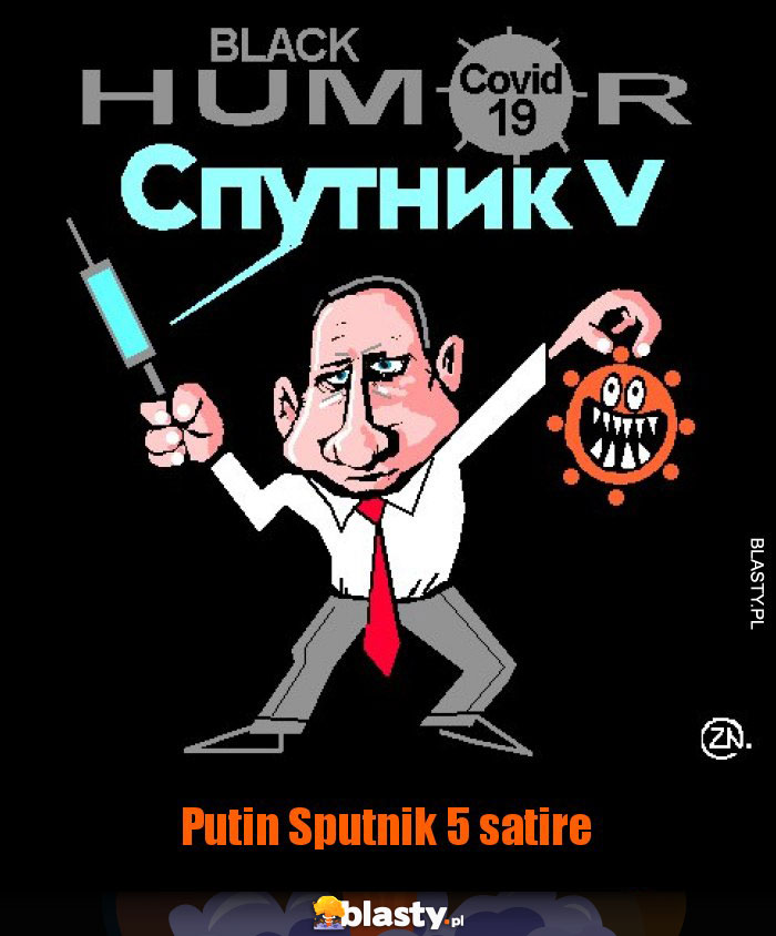 Putin Sputnik 5 satire