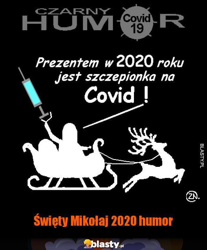 Święty Mikołaj 2020 humor
