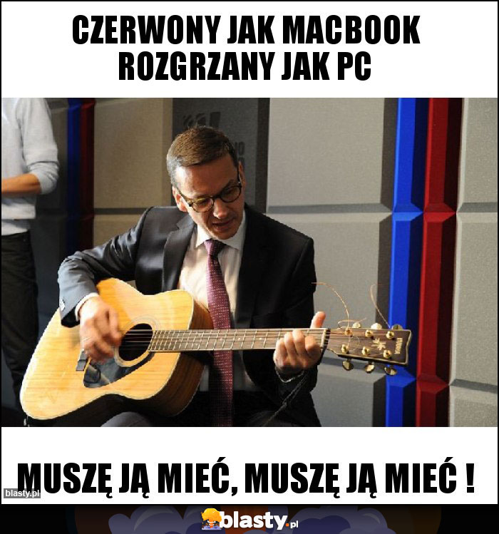 Czerwony jak MacBook Rozgrzany jak PC Czerwony jak MacBook Rozgrzany jak PC
