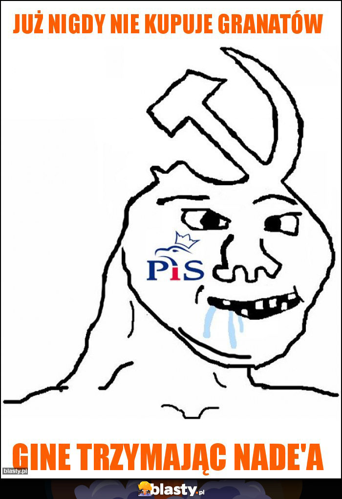 Już nigdy nie kupuje granatów Już nigdy nie kupuje granatów