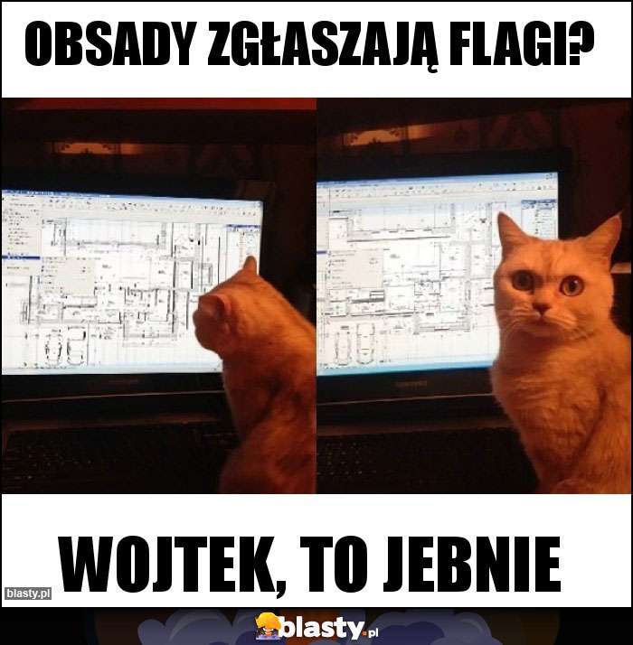 Obsady zgłaszają flagi? Obsady zgłaszają flagi?