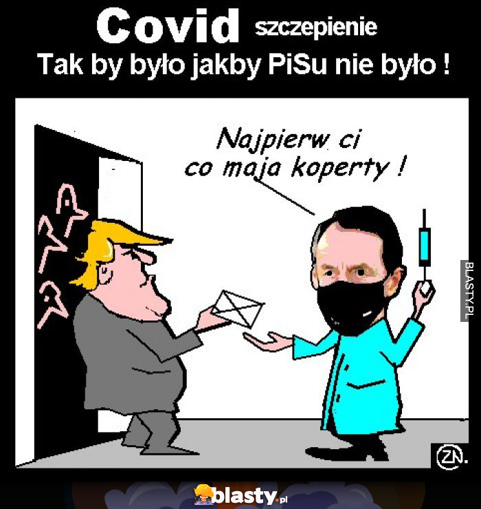 Szczepienia przeciwko COVID humor Szczepienia przeciwko COVID humor