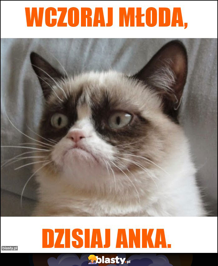 Wczoraj młoda, Wczoraj młoda,