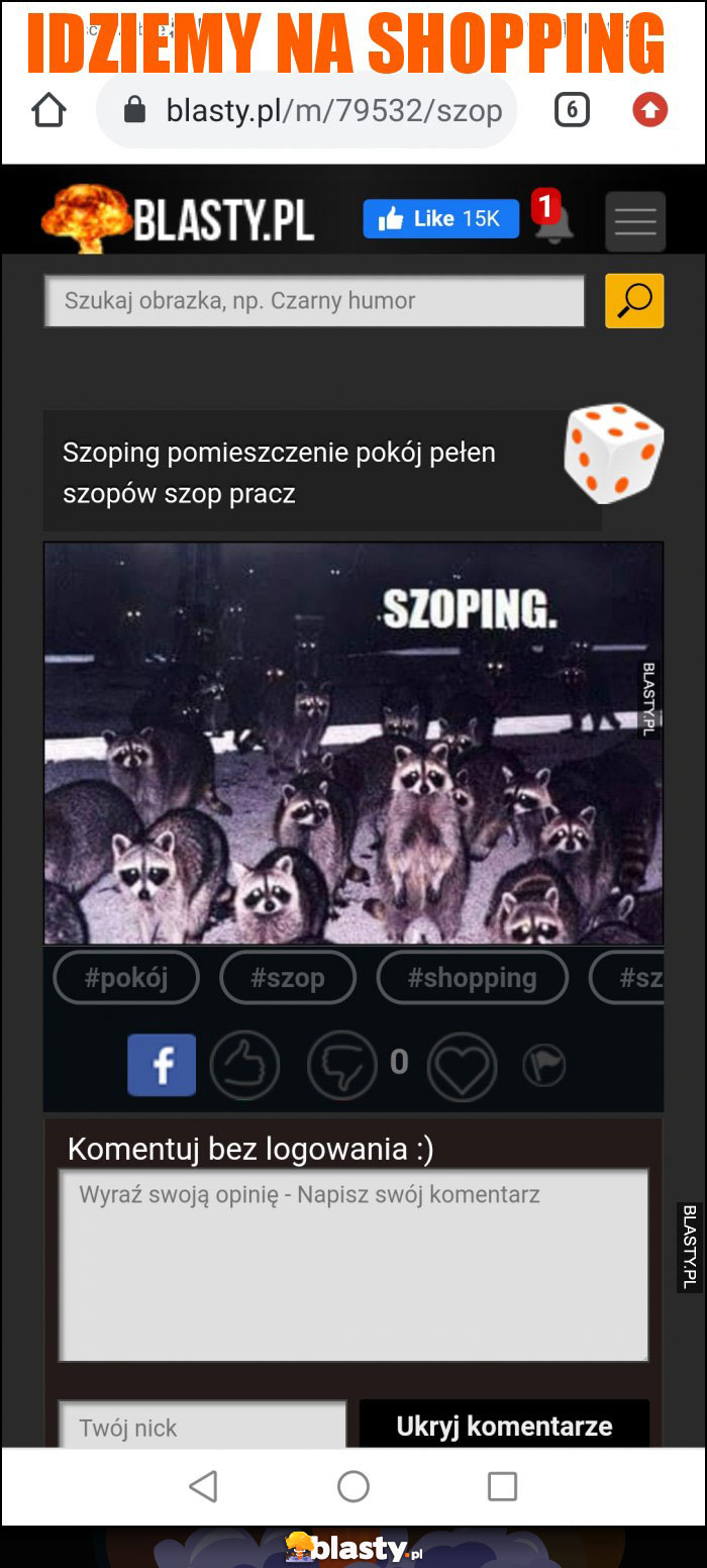 Idziemy na shopping Idziemy na shopping