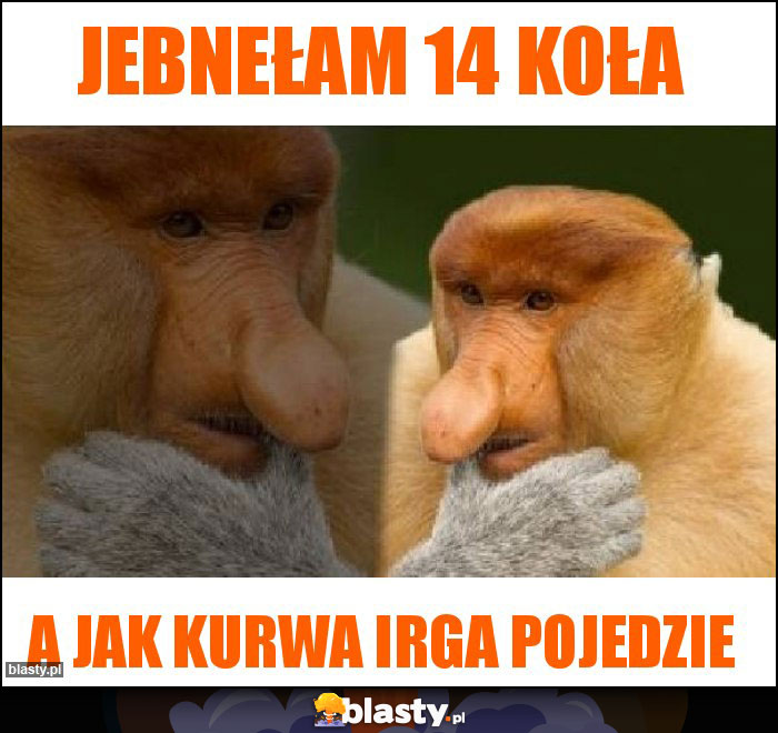 Jebnełam 14 koła Jebnełam 14 koła