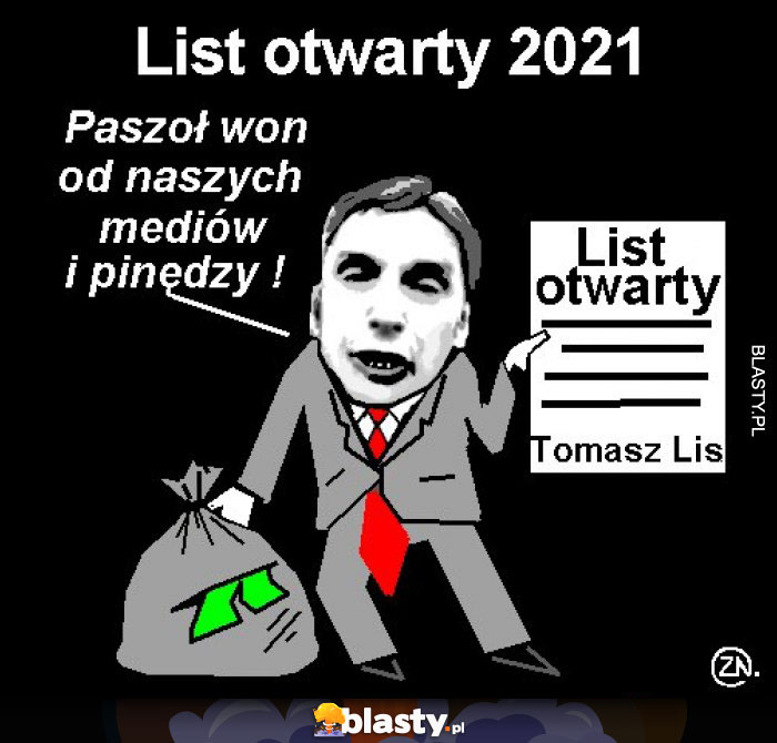 List otwarty mediów satyra List otwarty mediów satyra