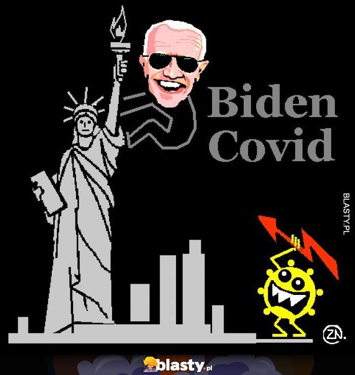 Satire Covid Biden cartoon Satire Covid Biden cartoon