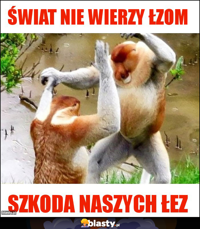 ŚWIAT NIE WIERZY ŁZOM ŚWIAT NIE WIERZY ŁZOM
