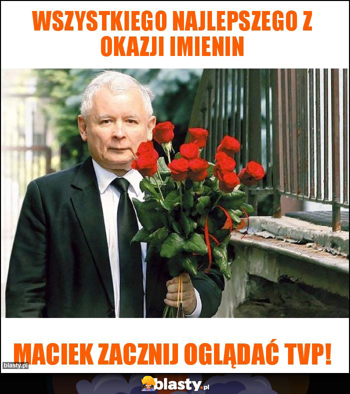 WSZYSTKIEGO NAJLEPSZEGO Z OKAZJI IMIENIN WSZYSTKIEGO NAJLEPSZEGO Z OKAZJI IMIENIN