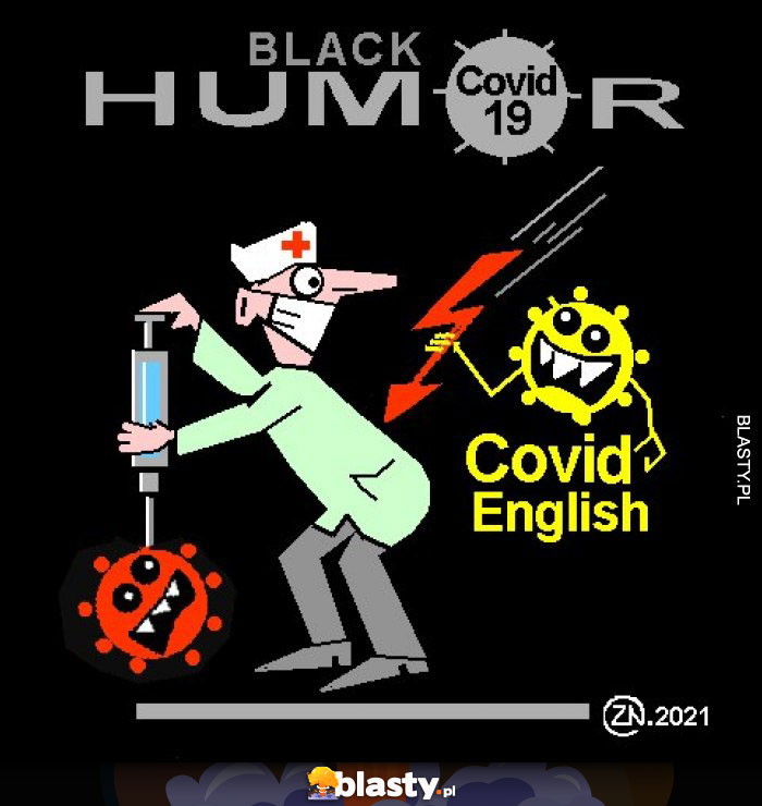 Covid English humor