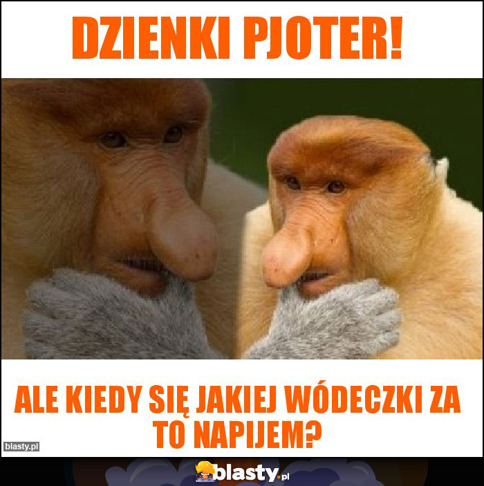 Dzienki Pjoter! Dzienki Pjoter!