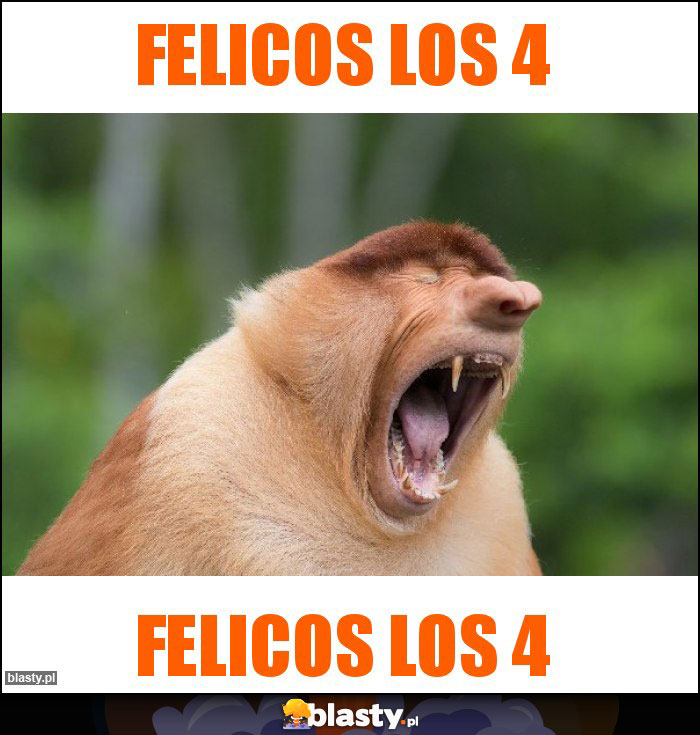 Felicos los 4 Felicos los 4
