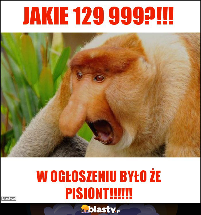 Jakie 129 999?!!! Jakie 129 999?!!!