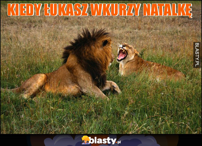 Kiedy Łukasz wkurzy Natalkę Kiedy Łukasz wkurzy Natalkę
