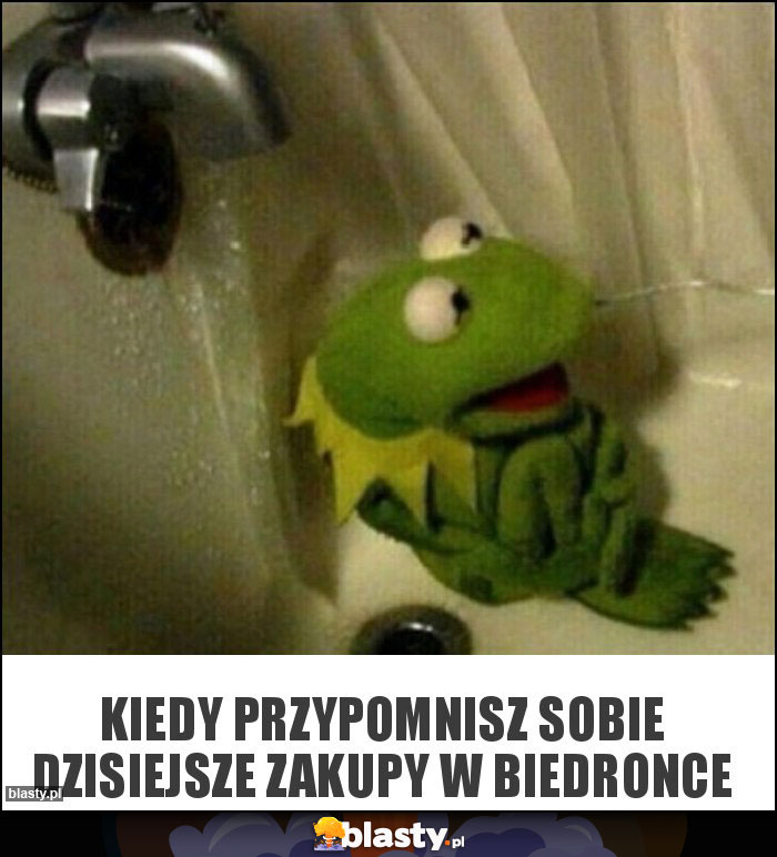 Kiedy przypomnisz sobie dzisiejsze zakupy w biedronce Kiedy przypomnisz sobie dzisiejsze zakupy w biedronce