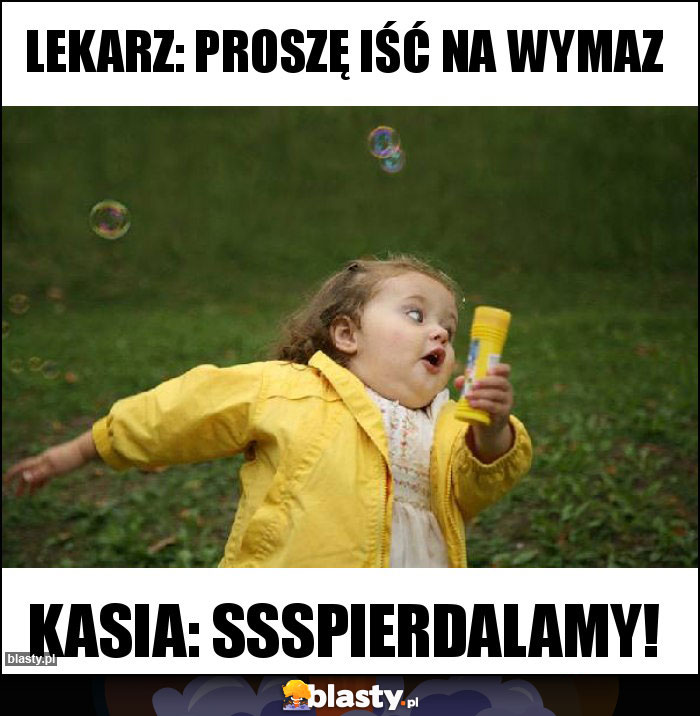 Lekarz: proszę iść na wymaz Lekarz: proszę iść na wymaz