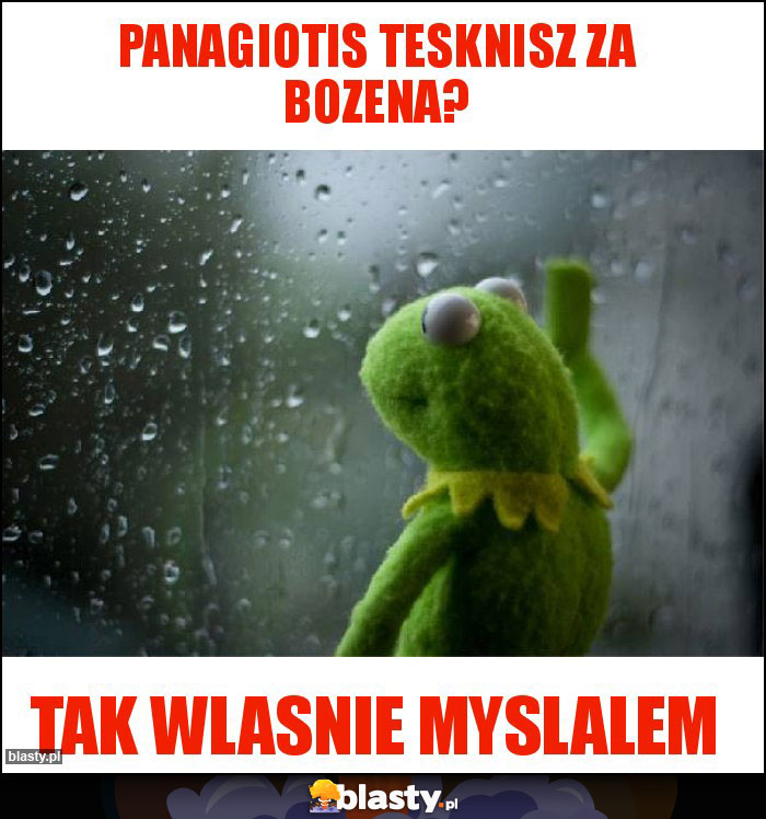 PANAGIOTIS TESKNISZ ZA BOZENA? PANAGIOTIS TESKNISZ ZA BOZENA?