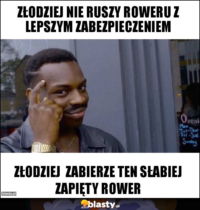 Złodziej nie ruszy roweru z lepszym zabezpieczeniem Złodziej nie ruszy roweru z lepszym zabezpieczeniem