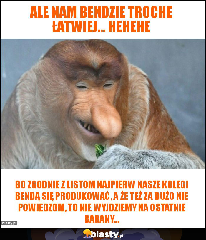 Ale nam bendzie troche łatwiej... hehehe Ale nam bendzie troche łatwiej... hehehe
