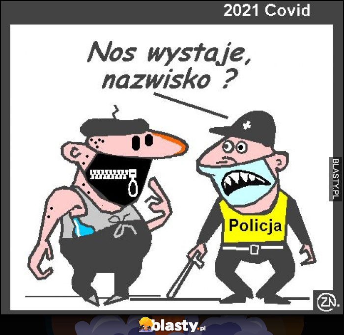 Covid maseczka żart Covid maseczka żart
