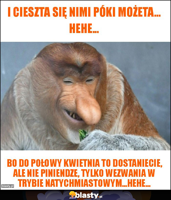 i cieszta się nimi póki możeta... hehe... i cieszta się nimi póki możeta... hehe...