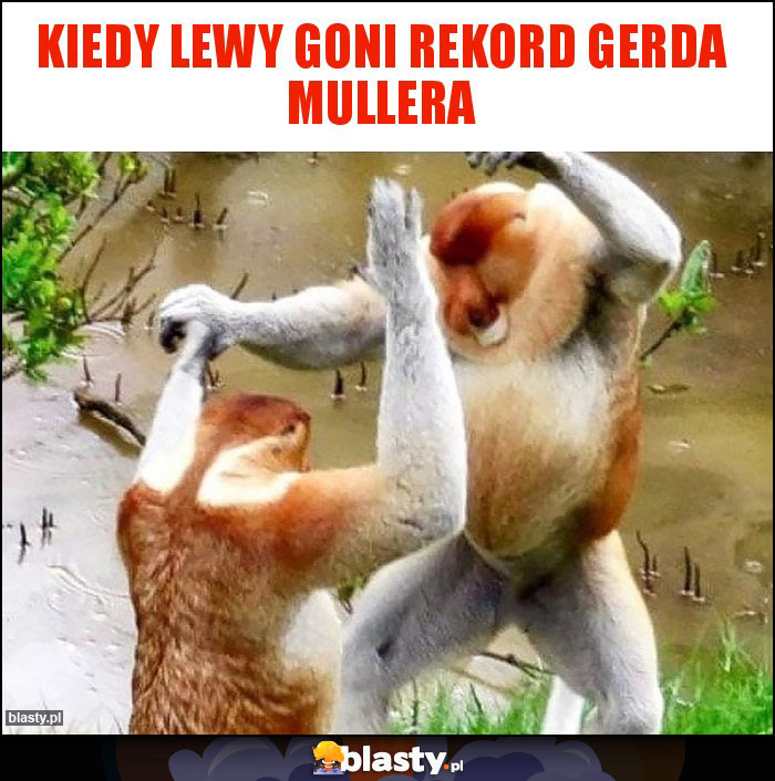 Kiedy Lewy goni rekord Gerda Mullera Kiedy Lewy goni rekord Gerda Mullera