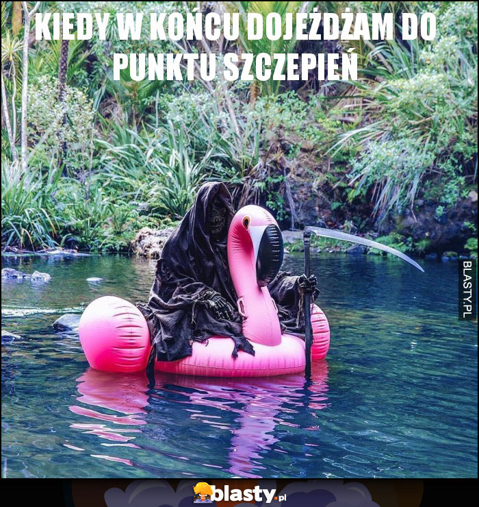 Kiedy w końcu dojeżdżam do punktu szczepień Kiedy w końcu dojeżdżam do punktu szczepień