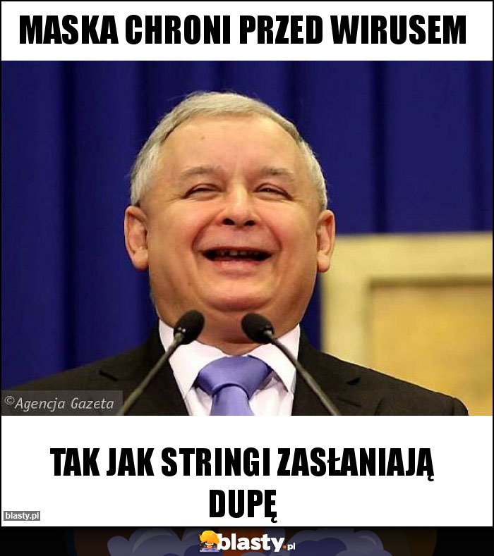 Maska chroni przed wirusem Maska chroni przed wirusem
