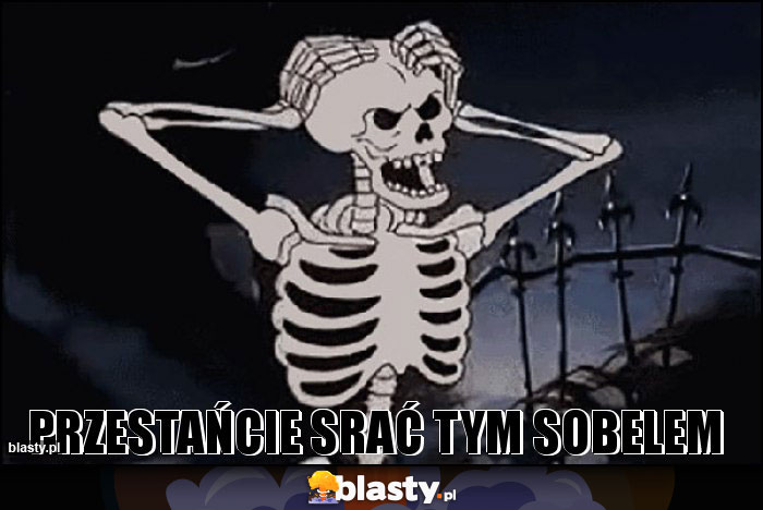 Przestańcie srać tym sobelem Przestańcie srać tym sobelem